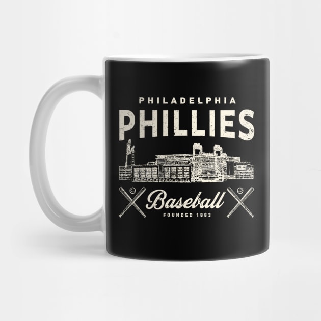 Philadelphia Phillies Stadium by Buck Tee by Buck Tee